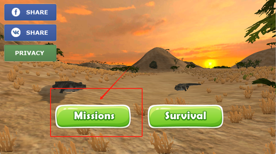 African Crocodile Simulator 3D游戏