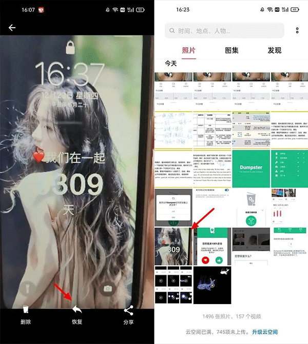 Dumpster数据恢复