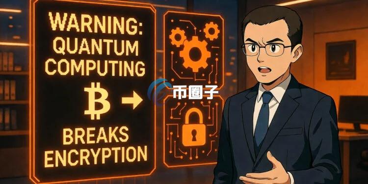 币安创始人赵长鹏：无需恐慌量子计算威胁加密货币！未来或需锁定中本聪比特币