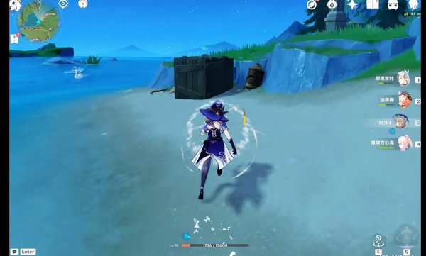 神枫丹芒索斯山东瀑布下的宝箱解谜攻略