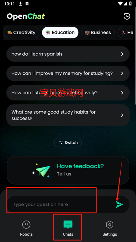 OpenChat AI聊天软件安卓手机版
