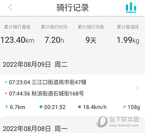绿源智能怎么查看行驶记录