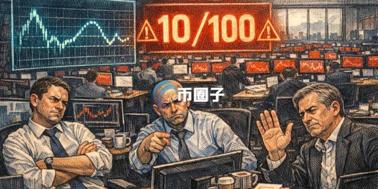 比特币持续探底、以太坊相对抗跌下探2055美元后回升！CryptoQuant警告牛市评分仅10分