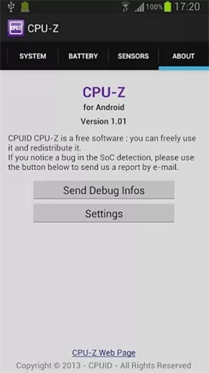 cpu-z手机版 v1.50