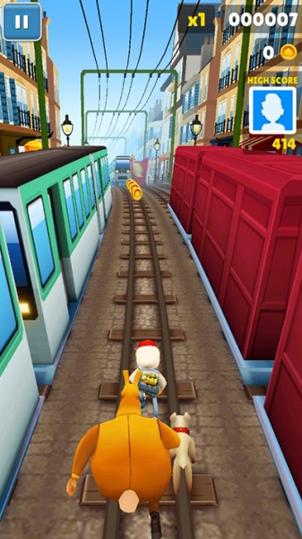 地铁跑酷小美我恨你版