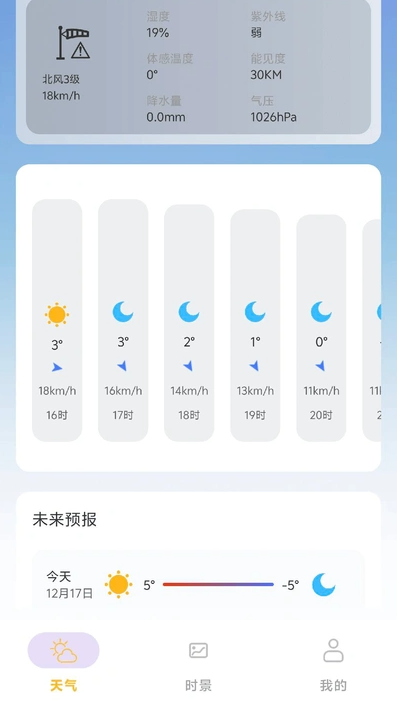 小九天气app v1.0.0