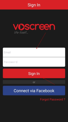 一句英语Voscreen
