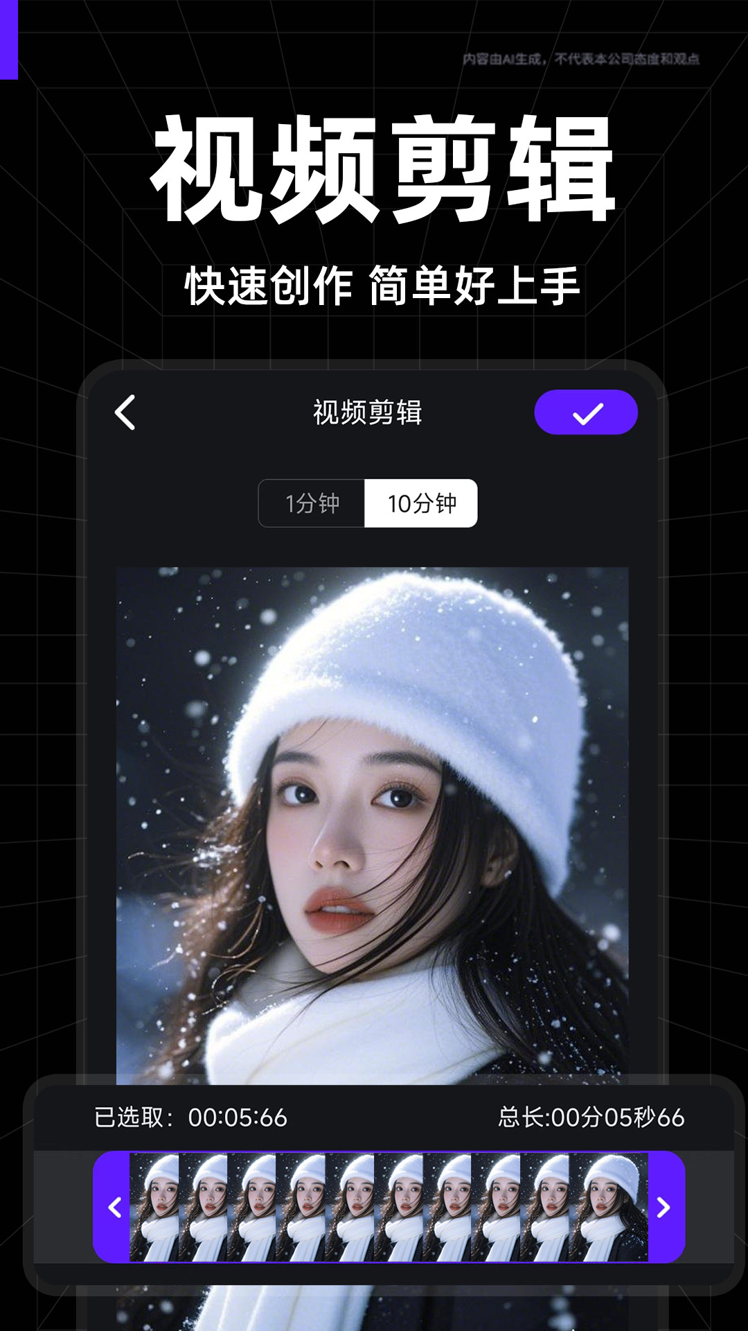 快映剪辑软件 v1.32
