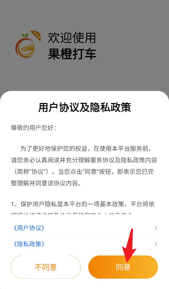 果橙打车司机端