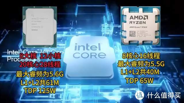 R7 9700X 对比 i7-14700KF 谁才是玩家与创作者的终极之选