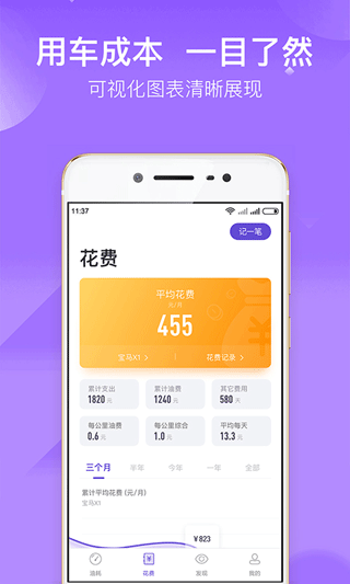 加仑油耗app官方版下载截图