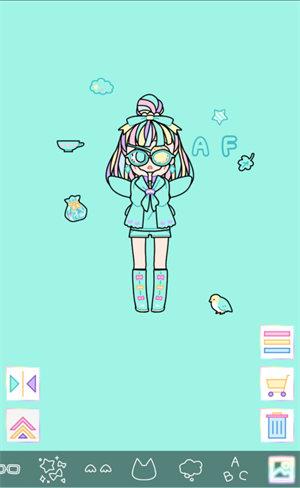 粉彩女孩破解版