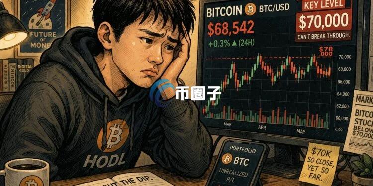 Glassnode链上资料显示：比特币在6-7万美元出现积累讯号 但力度尚不足