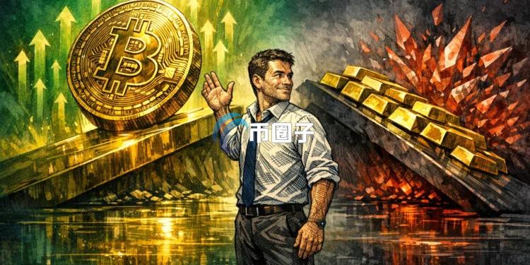 黄金走跌 避险资金出现轮动？比特币强弹最高触及72033美元 空单爆仓1.78亿