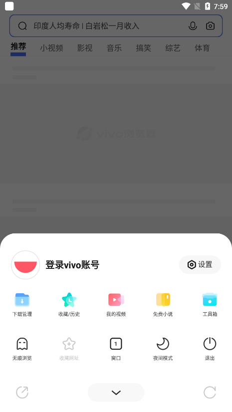 vIvO浏览器APP(Browser) v24.9.0.4官方最新版
