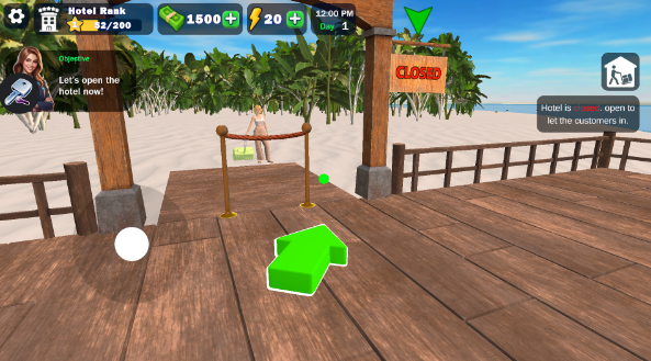 海滩酒店模拟器