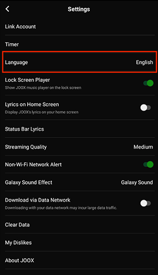 joox music图片