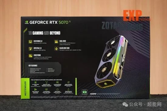 索泰RTX 5070 Ti  AMP EXTREME INFINITY评测：“轻奢风”的4K体验显卡