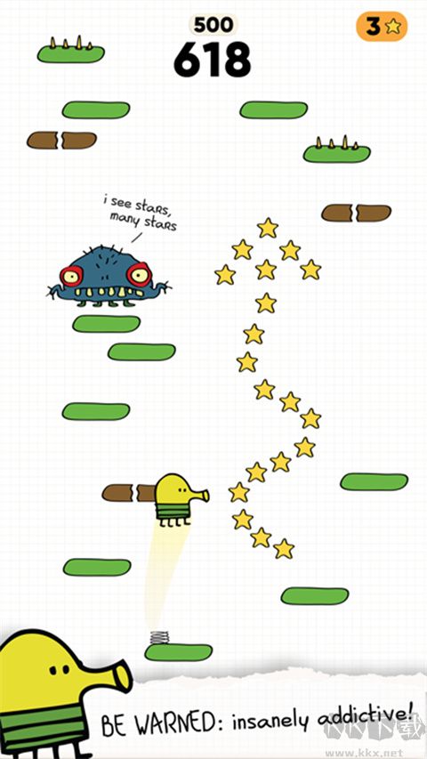 嘟嘟跳2(Doodle Jump 2)汉化版 v1.5.12安卓版 
