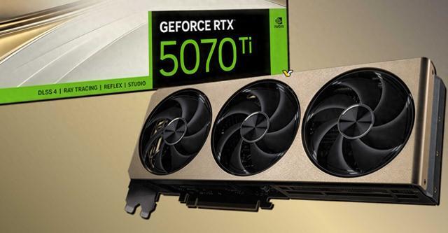 影驰 GeForce RTX 5070 Ti 圣刃显卡：DLSS 4性能提升30%，售价6299元