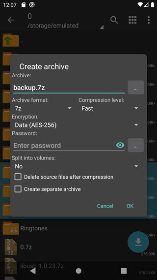 ZArchiverPro蓝色版 v1.0.10