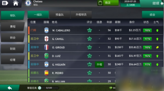 梦幻足球世界华为版本转会攻略2