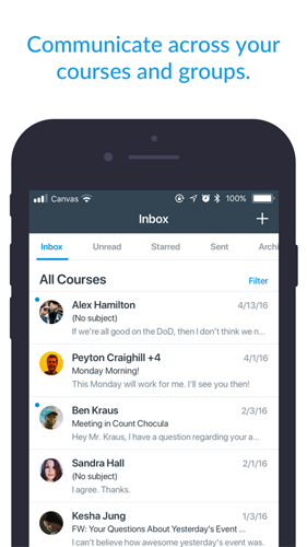 canvas student app v7.5.0
