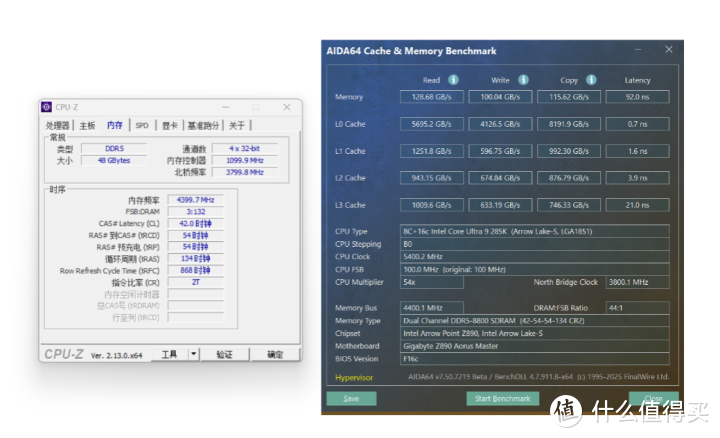 （AI SNATCH 8800 MT/s内存性能）