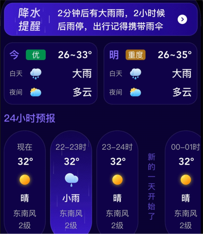 令怡天气