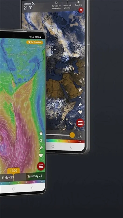 Windy蓝色气象宣传图