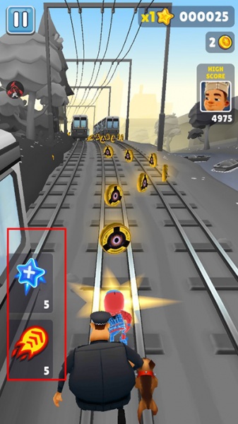 地铁跑酷黑白牛津版