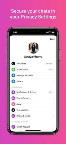 facebook messengerAPP优势