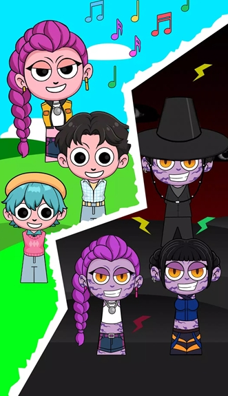 怪兽韩团节奏盒子