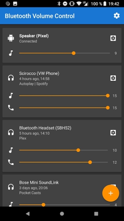 Bluetooth Volume Manager截图3