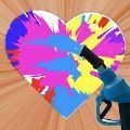 霓虹丙烯绘画游戏安卓版下载（Neon Acrylic Paint Spin Your Art）下载 v1.01