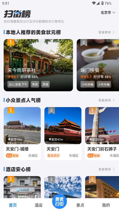 高评扫街榜软件