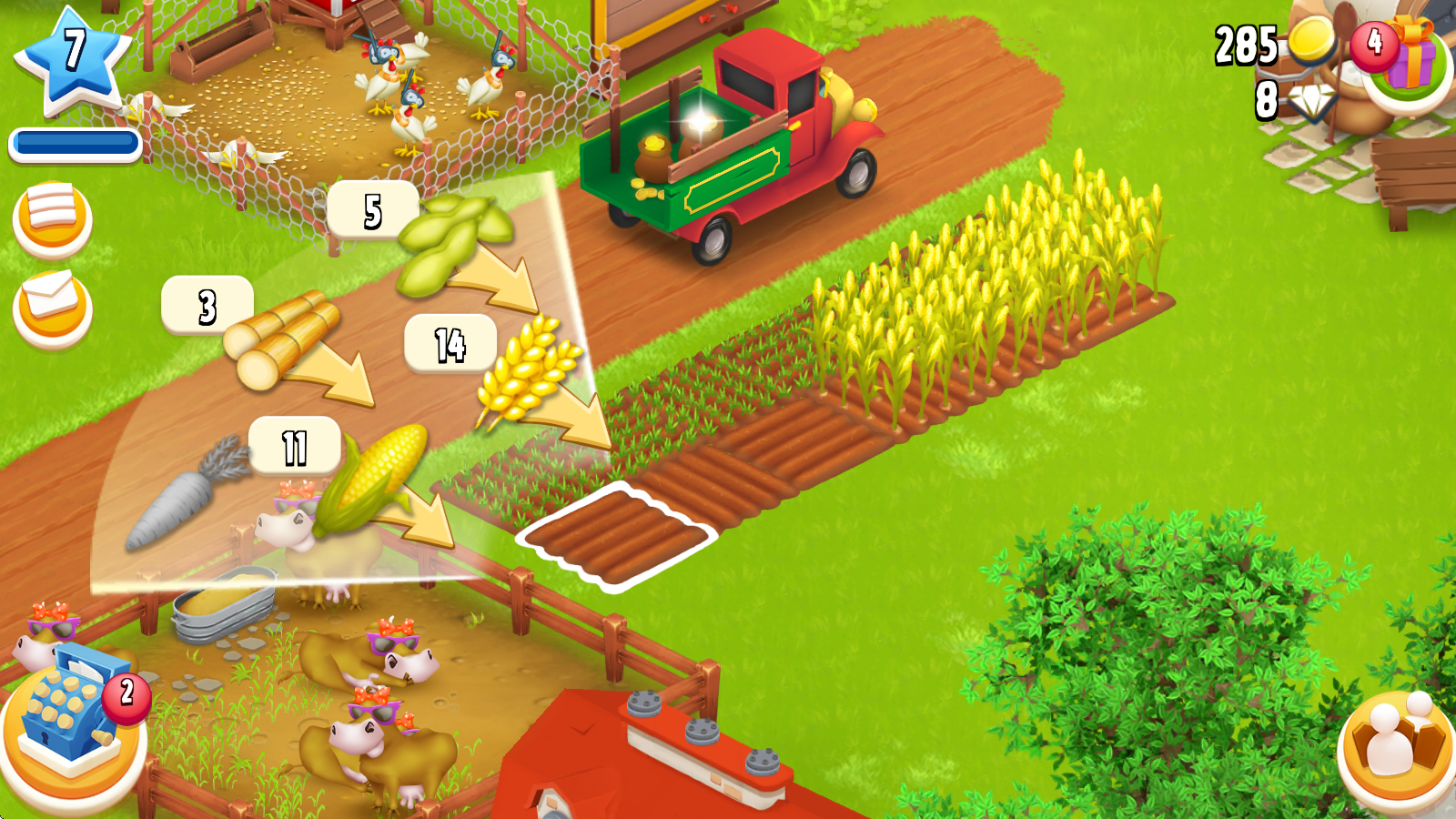 hayday卡通农场国际服官方进化版本