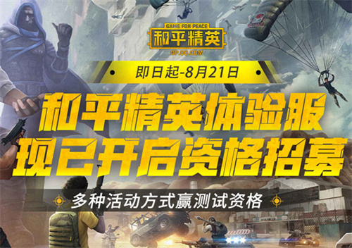 和平精英体验服官网