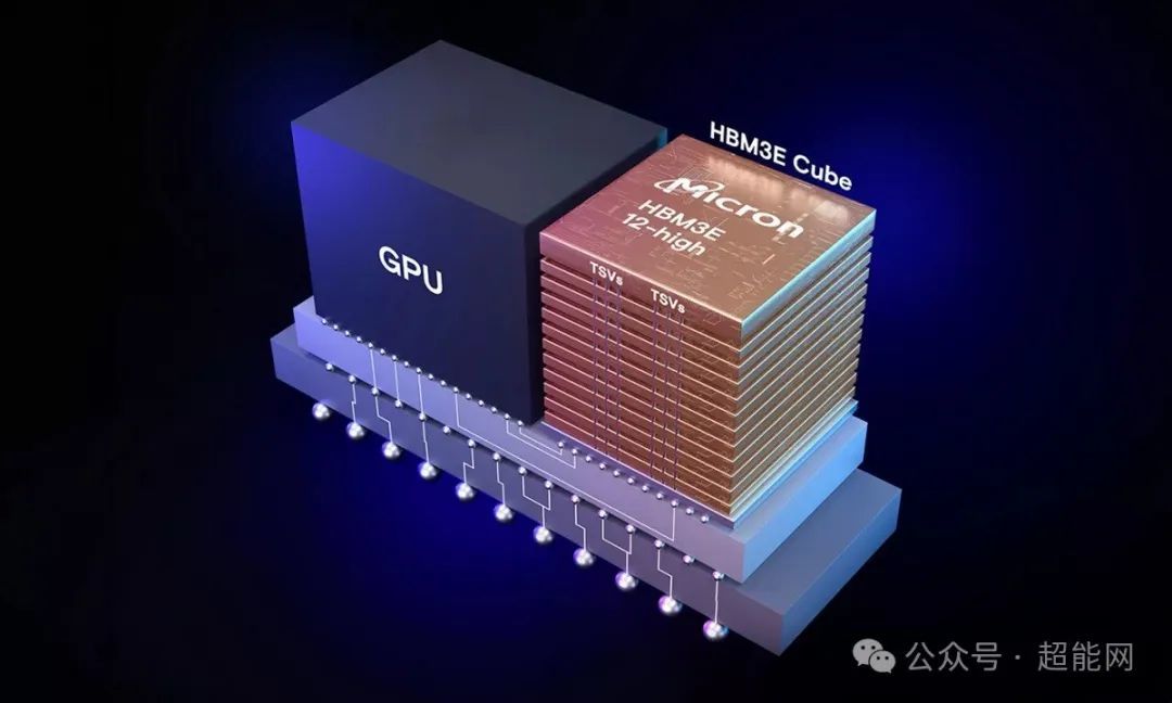 美光将开始批量生产12层堆叠的HBM3E，已获得英伟达供应协议