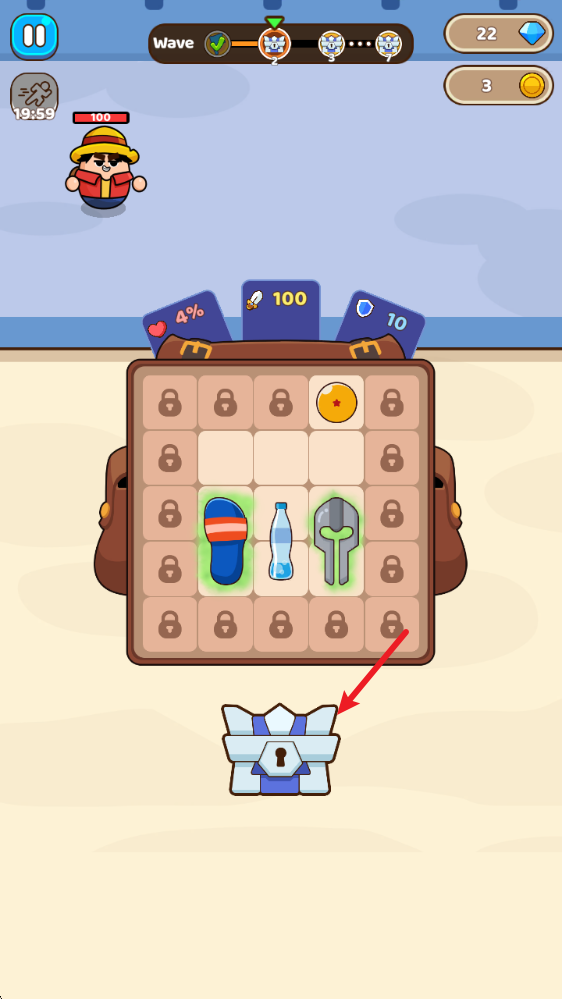 背包RPG合并与战斗