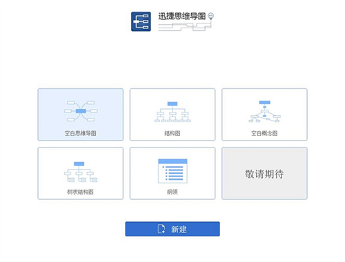 迅捷思维导图怎么使用1