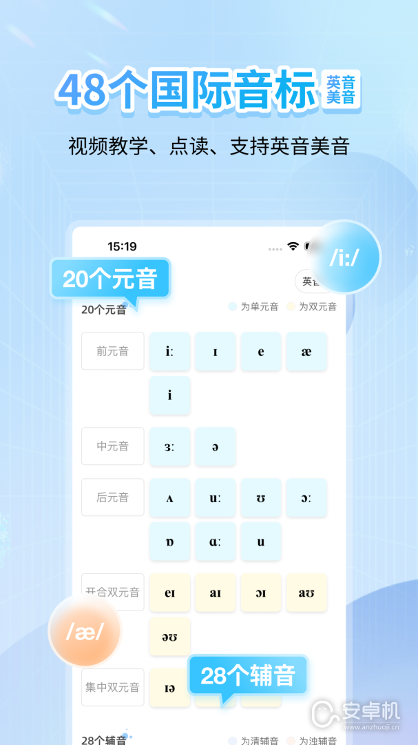 英語音標截圖1