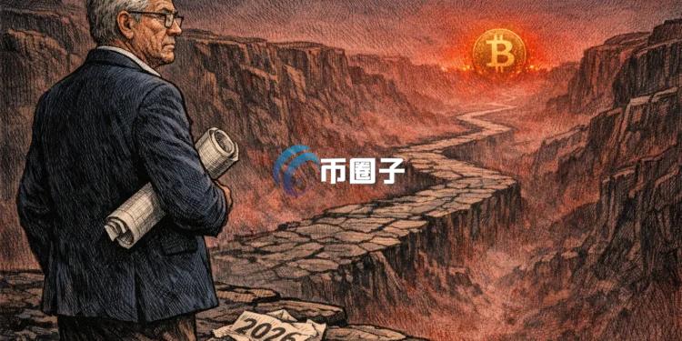 资深交易员Peter Brandt：比特币206年不太可能创新高 底部要到2027年第二季度