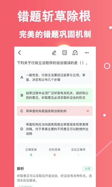 三支一扶练题狗APP
