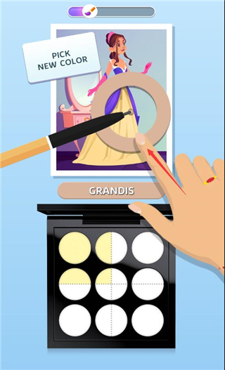 Makeupkit游戏(眼影盒子)