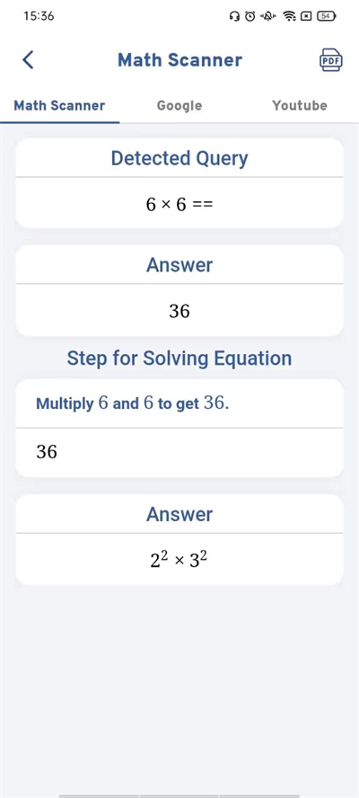 math scanner