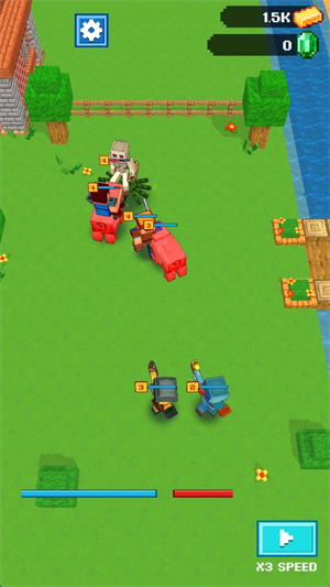 方块创世合成与对战