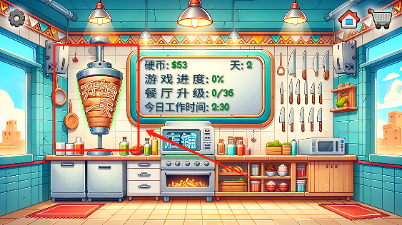 沙威玛模拟经营游戏