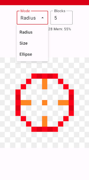 像素圆生成器app