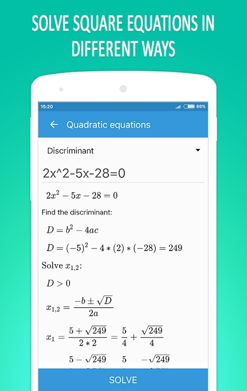 Math Equation Solver截图2